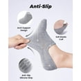thumbnail image 3 of ZENFLEX No Show Socks Womens and Men Low Cut Ankle Short Anti-slid Athletic Running Novelty Casual Invisible Liner Socks, 3 of 8