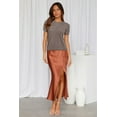 thumbnail image 4 of Arach&Cloz Women's Wool Blend Business Casual Loose Fit Summer Sweaters Outfits, 4 of 7