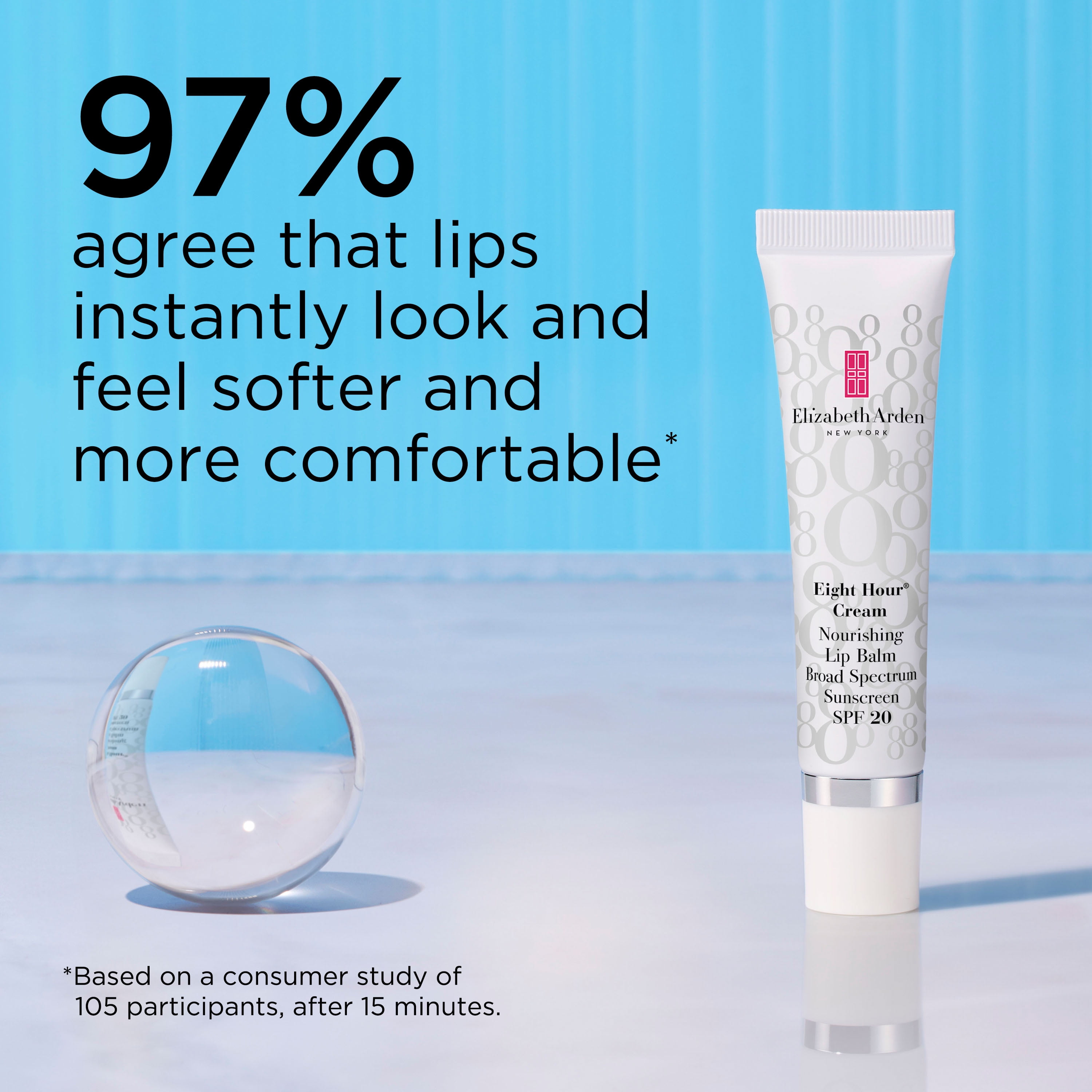 Elizabeth Arden Eight Hour® Cream Nourishing Lip Balm Broad Spectrum Sunscreen SPF 20, 0.5 oz