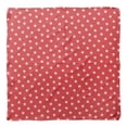 thumbnail image 4 of Bimba Orange Stars Star Printed Pure Silk Scarf Neck Wrap Summer Hair Bandanas For Women 40 x 40 Inches, 4 of 6