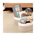 thumbnail image 3 of Desktop Cotton Rope Woven Storage Basket 4-Piece Set Square Storage Basket Toy Storage Basket, 3 of 6