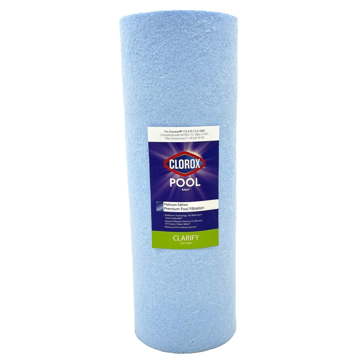 Clorox Platinum Edition Premium Pool Filter Replacement for Hayward