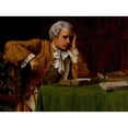 thumbnail image 2 of George Sloane 14x11 Gold Ornate Wood Frame and Double Matted Museum Art Print Titled - Gentleman Reading (1906), 2 of 4