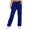 Dark Blue(Upgrade), variant on Coorders Womens Drawstring Fleece Joggers with Pockets,Oversized High Waist Comfy Sweatpants ,Women's Size Khaki,Size L