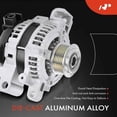 thumbnail image 5 of A-Premium Alternator for Cadillac CTS 2010-2014 - 3.0L 3.6L, 12V 140A 6-Groove Decoupler Pulley Clockwise, 5 of 9