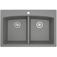 thumbnail image 7 of Karran Usa QT-710-BI-PK1 Quartz Qt 33" Drop In Double Basin Quartz Composite Kitchen Sink, 7 of 7