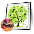 thumbnail image 1 of Cuadros Decorativos 5D árbol de las cuatro estaciones diamante pintura punto de cruz decoración del hogar primavera JShteea Nuevos Originales, 1 of 7