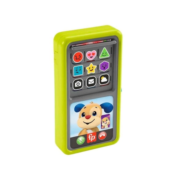 Smartphone Fisher-Price Ríe y Aprende Deluxe de Aprendizaje Verde