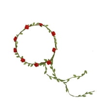 Begzeat Multicolor Flower Crown Floral Wreath, Headbands Garland Headbands, Rose Flower Headband Women Floral Crown Wreath Photo Prop,Dress Up Gifts for Girls