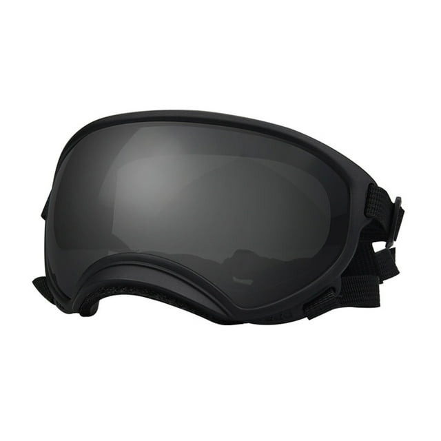 Lunettes de Soleil pour Chiens Moyens et Grands Protection Uv Lunettes Coupe-Vent avec Sangle Réglable Protection des Yeux