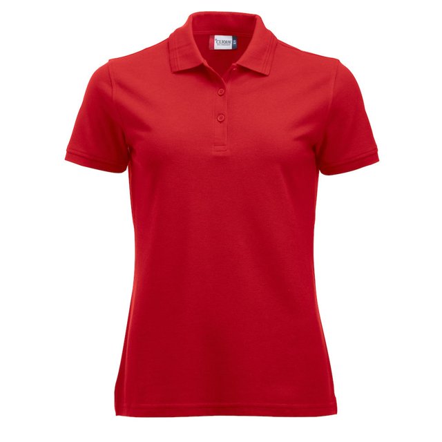 Clique - Polo Manhattan para Mujer (Rojo)