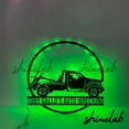 thumbnail image 3 of Shinelab Rotator Tow Truck Metal Sign LED Wall Art, Custom Truck Driver Wall Decor 11473, 3 of 3