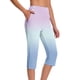 thumbnail image 1 of TaTaai Women's Plus Size Yoga Capri Leggings High Waist Stretchy 7/8 Length Athletic Pants Non See Through Soft Gym Workout Bottoms Tummy Control Gift, 1 of 7