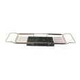 thumbnail image 2 of Plateau de Bain Extensible, Plateau de Baignoire, Plateau d'Égouttage pour Étagère de Bain à Placement Stable, Conception d'Égouttage Plateau de Baignoire, Plateau de Baignoire Multifonction pour Baignoire, 2 of 8