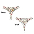 thumbnail image 3 of Fotbe Cooking Utensils Tanga Sin Costuras para Mujer con Estampado – Panties Invisibles, Transpirables y Cómodos para Uso Diario-4X-Large, 3 of 6