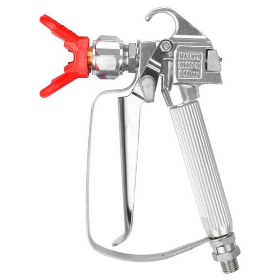 JZROCKER Airless Paint Sprayer Guns High Pressure 3600PSI with 515 Nozzle Tip for Exterior Paint/Primer with Swivels Joint