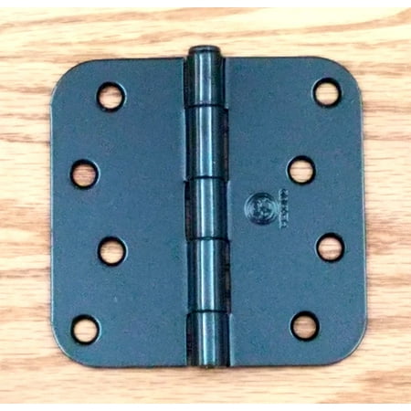 Residential Penrod Butt Hinges - 4 inch with 5/8 inch Radius Corner Plain Bearing- Multiple Finishes Available - 2 Pack