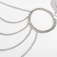 thumbnail image 3 of Bangcool Shoulder Necklace Chain Multilayer: Tassel Body Chain Bikini Beach Accessory, 3 of 8