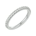 thumbnail image 2 of SuperJeweler 1/2 Carat Diamond Wedding Band in 14 Karat White Gold for Women, 2 of 6