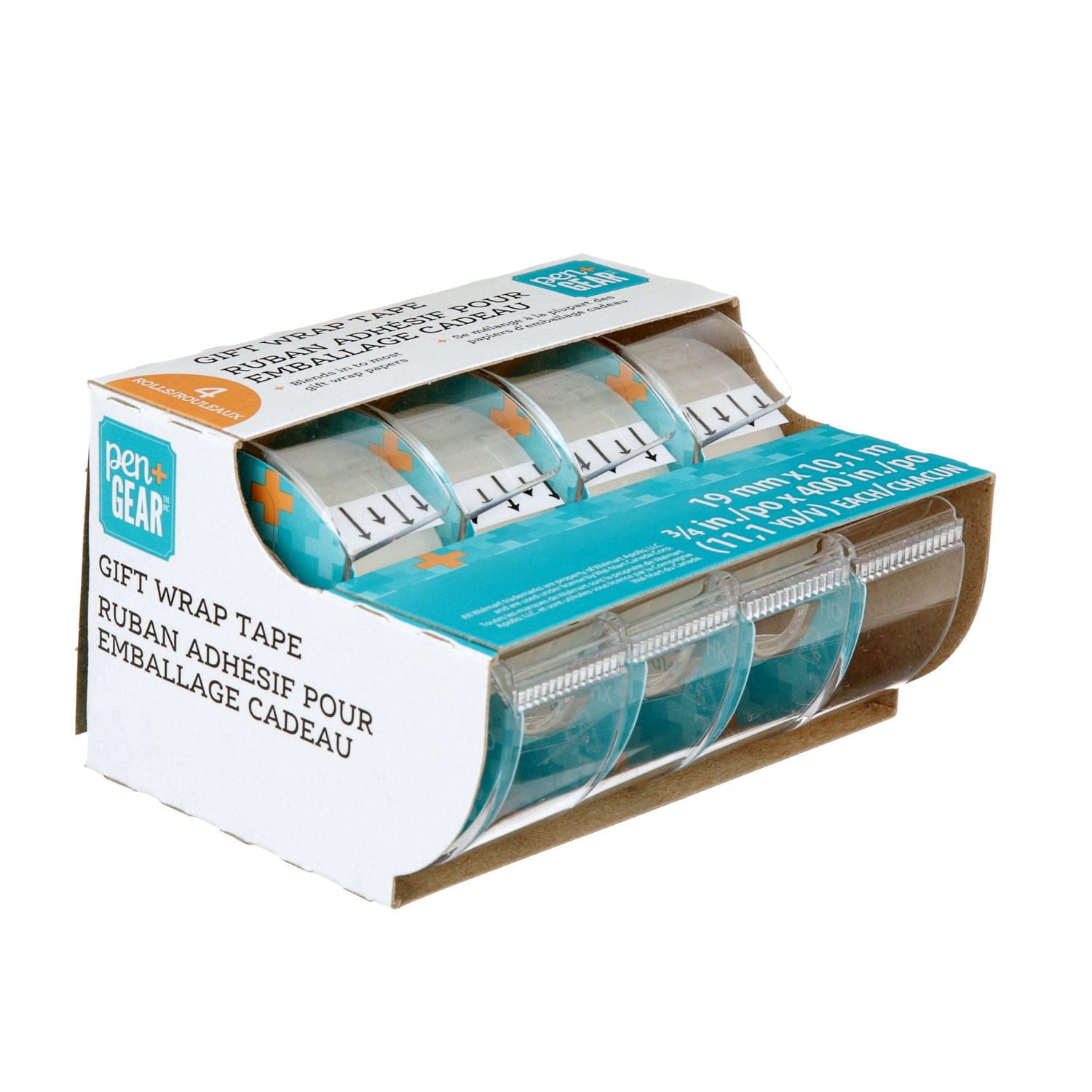 Bac de Ruban Pen & Gear®, WM-GWD3411C4-C, pour Walmart, 4/paquet