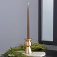 thumbnail image 2 of ROOT Candles Unscented Dipped Taper Candles, 12-inch Tall, Box of 12, Color: Portobello, 2 of 3