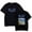 Black, variant on Yung Kai Merch Blue Summer Unisex Short-sleeved T-shirt Fashion Y2K Printed Casual Stylish Design Tee