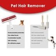 thumbnail image 6 of Pet Hair Remover Roller - Dog & Cat Fur Remover with Self-Cleaning Base - Efficient Animal Hair Removal Tool - Perfect for Furniture, Couch, Carpet, Car Seat, 6 of 8