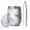 Black Mushroom Line, variant on 12oz Stemless Wine Tumblers Black Mushroom Line White Pattern Vacuum Insulated Stainless Steel Travel Tumbler Cups Mug with Lid and Straw for Champaign,Cocktail,Beer with Cleaning Brush