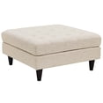 thumbnail image 1 of Modway EEI-2139-BEI Empress Mid-Century Modern Upholstered Fabric Large Ottoman, Beige, 1 of 4