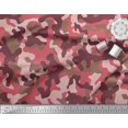 thumbnail image 2 of Soimoi Poly Georgette Fabric Two Tone Camouflage Print Fabric by the Yard 52 Inch Wide, 2 of 3