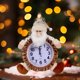 thumbnail image 1 of Ganfancp Reloj Despertador Navidad Reloj Despertador Nochebuena Reloj Muñeca Decoración Reloj Ofertas Del Día Liquidación Reloj de Navidad X1, 1 of 6