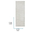 thumbnail image 7 of Livabliss Area Rugs for Living Room, 3x7 Freud Modern Ivory Runner Rug, Bedroom Dining Room Home Decor Stain Resistant Carpet (2'7" x 7'3" Runner), 7 of 7