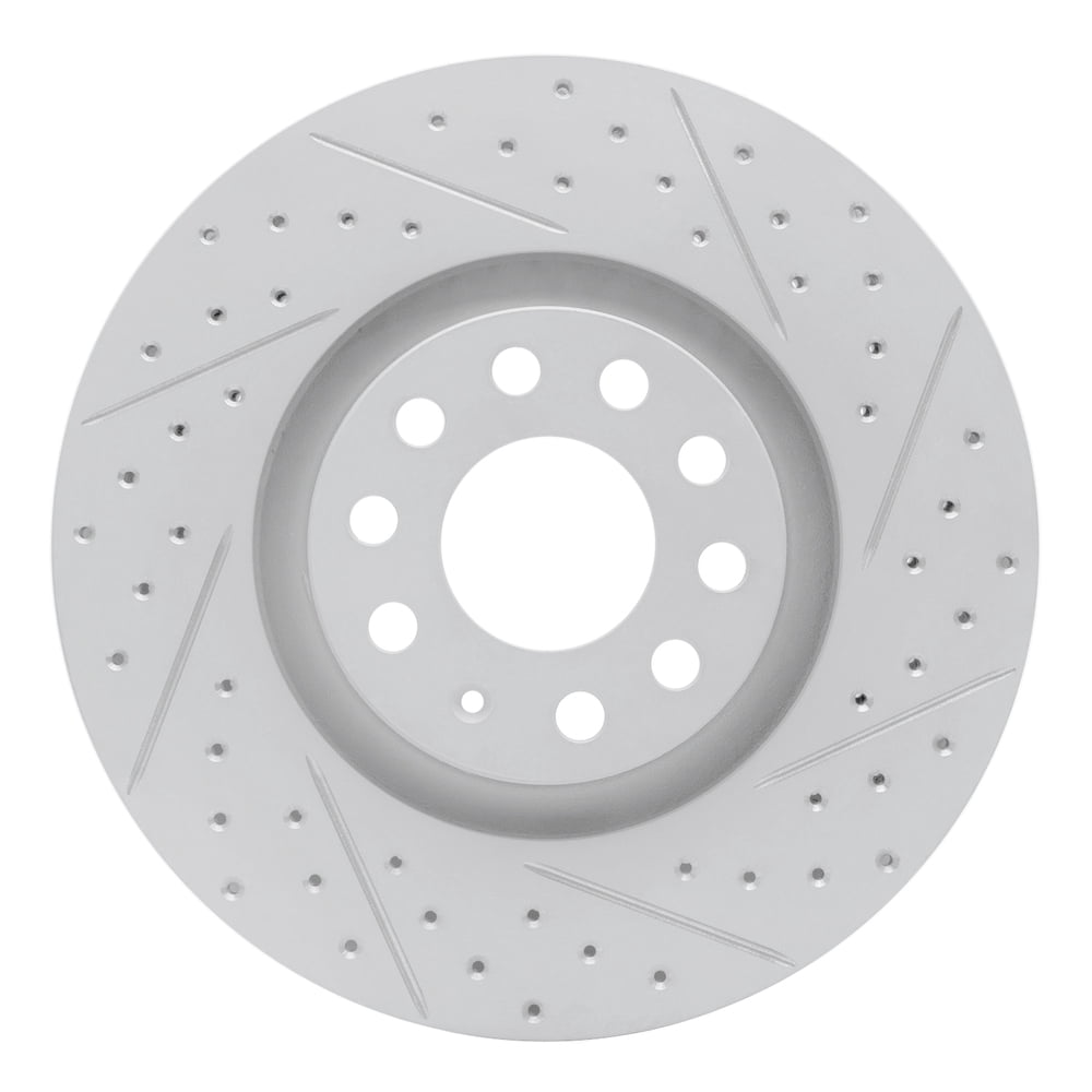Dynamic Friction Company 830-73036R DFC Geoperformance Rotor - Drilled and Slotted