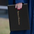 thumbnail image 4 of Endea Graduation Black Imprinted Diploma Cover for 8.5" x 11" diploma, 4 of 4