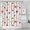 Pioneer Flower Floral Print Pattern, variant on Pioneer Flower Floral Print Pattern Shower Curtain 84”x72", Bathroom Decorative Shower Curtain Set with 12 Hooks, Waterproof Washable