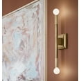 thumbnail image 5 of 52556CPZ Kichler Lighting Odensa - 2 Light Wall Sconce-17 Inches Tall and 5 Inches Wide-Champagne Bronze Finish, 5 of 7
