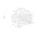 thumbnail image 1 of Geesatis 100 tornillos de plástico acrílico transparente para PC con tuerca, tornillos para apretar, píldoras de acrílico transparente, tornillo cruzado para apretar a mano, antideslizante, M3 x 10 mm, 1 of 4
