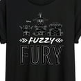 thumbnail image 3 of Raya and the Last Dragon - Fuzzy Fury - Women's Oversized T-Shirt, 3 of 5