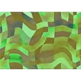 thumbnail image 1 of Ahgly Company Machine Washable Indoor Rectangle Transitional Green Area Rugs, 8' x 10', 1 of 7