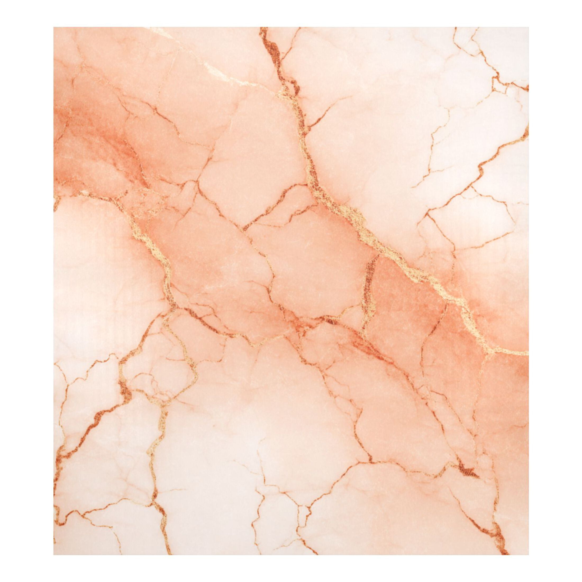 Dishwasher Magnetic Refrigerator Magnet Cover Sticker Home Decorative 23"x26" Light Orange Marble Crack