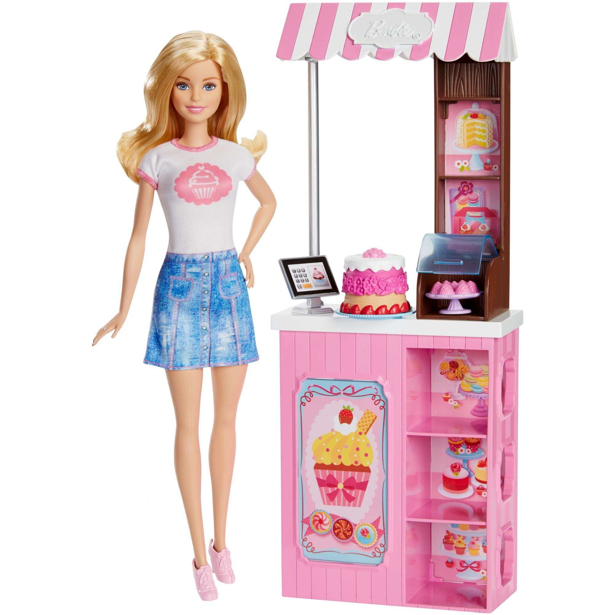 barbie grocery playset walmart