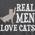 thumbnail image 3 of CafePress - Real Men Love Cats T Shirt - Mens Comfort Colors Shirt, 3 of 5