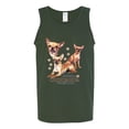 thumbnail image 2 of Wild Bobby, If It's Not a Chihuahua It's Just a Dog Gift, Men Graphic Tank Top, Forest Green, X-Large, 2 of 4