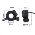 thumbnail image 3 of Conjunto de Acelerador para Scooter Eléctrico G2 Master Interruptor de Encendido del Acelerador Interruptor de Accionamiento Simple/Doble, 3 of 5