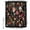 Black, variant on Shower Curtains for Bathroom, Watercolor Flowers Waterproof Fabric Shower Curtain, Farmhouse Floral Vintage Black Decorative Bathroom Curtain for Bathtub, 72"x72", No Hooks Included