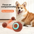 thumbnail image 3 of Bola automática de juguete rodante para gatos de interior, juguete interactivo inteligente con sensor de movimiento y batería recargable USB, 3 of 6