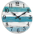 thumbnail image 4 of Reloj KECYET, 25 cm, azul, costero, silencioso, para exteriores, 4 of 7