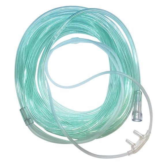 1-Pack Westmed #0589 Adult Comfort Soft Plus Cannula with 25' Kink Resistant Tubing