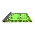 thumbnail image 2 of Ahgly Company Indoor Round Oriental Green Modern Area Rugs, 7' Round, 2 of 4