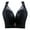 Black, variant on Women's Bra Comfortable Wireless Bras Full Coverage Lace Underwire Push Up Lingerie Plus Size 34-50C D DD Multi Color Options For Everyday Wear And Special Occasions